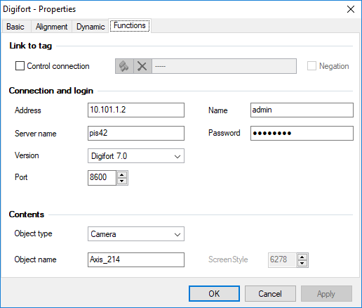 Digifort Component, Reliance SCADA