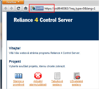 Ukázka zabezpečeného spojení