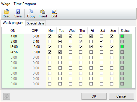 Wago – Time Program