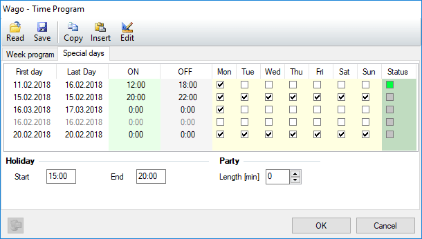 Wago – Time Program