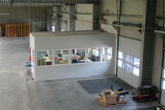 The fruit storage main office