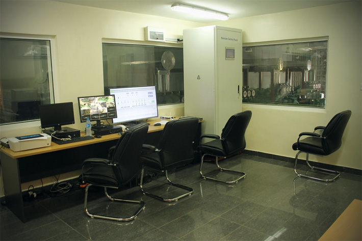 Control room, illustrative image
