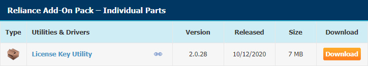Installer – individual parts